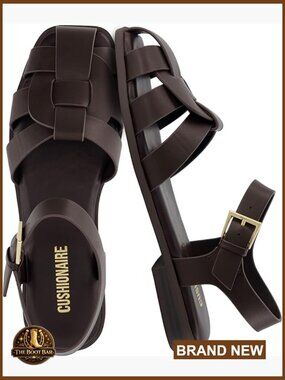 Closed Toe Fisherman Sandals - Flat Dressy Comfortable Sandals with Adjustable